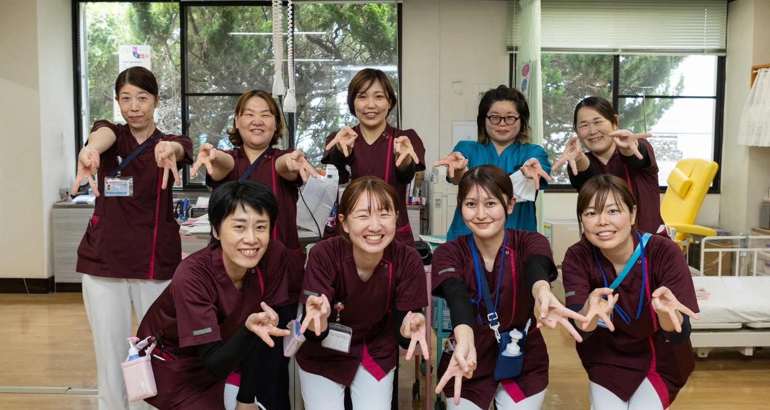 外来担当　看護スタッフ