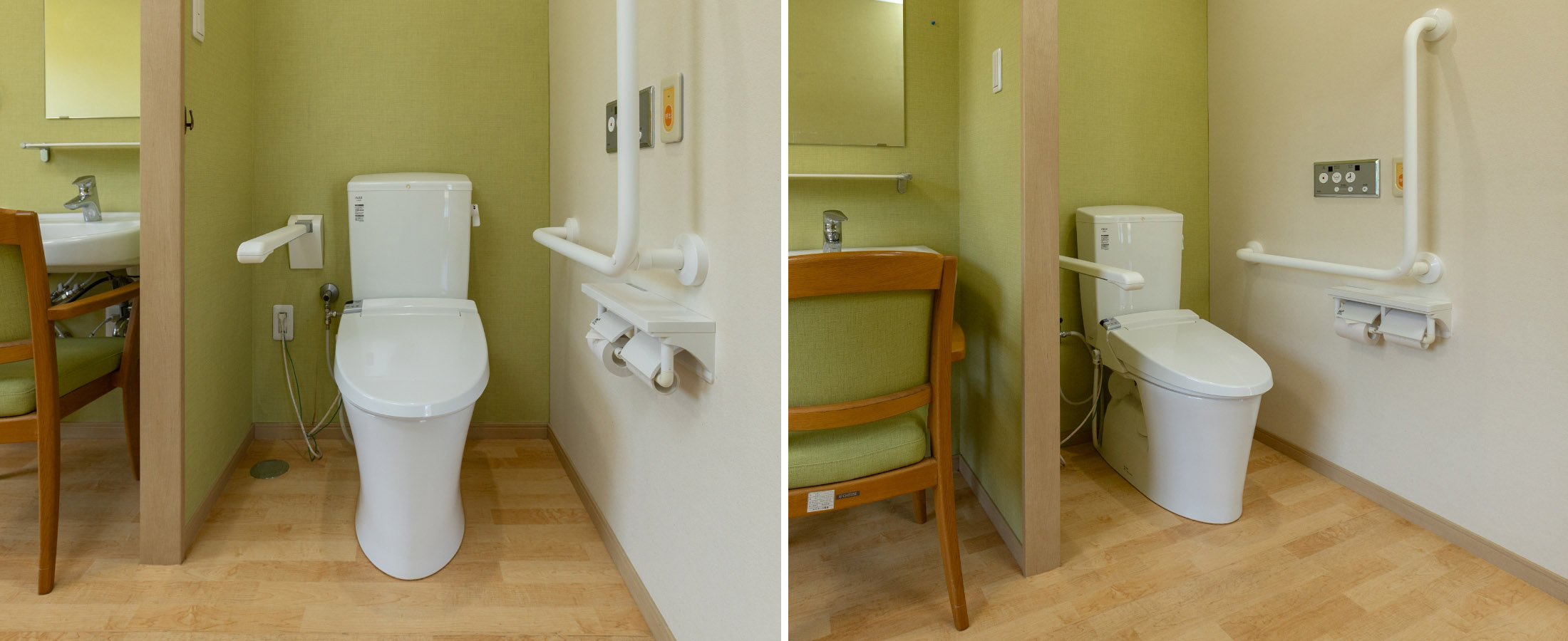 1ユニットはトイレ付き