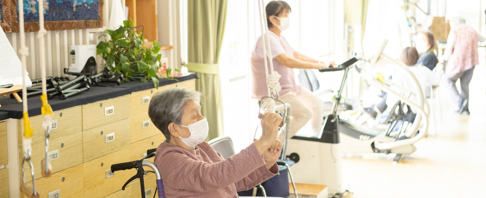 リハビリのようす