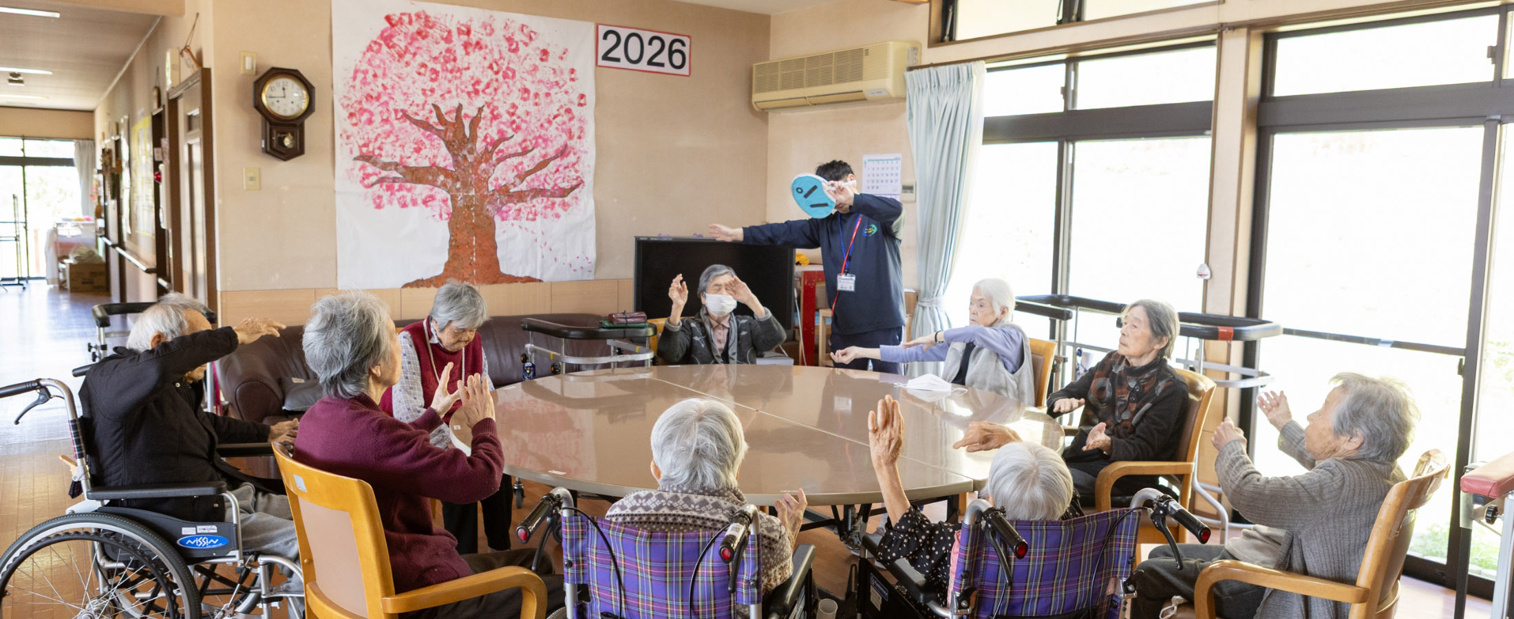 皆様が楽しめるようなレクレーションを行います